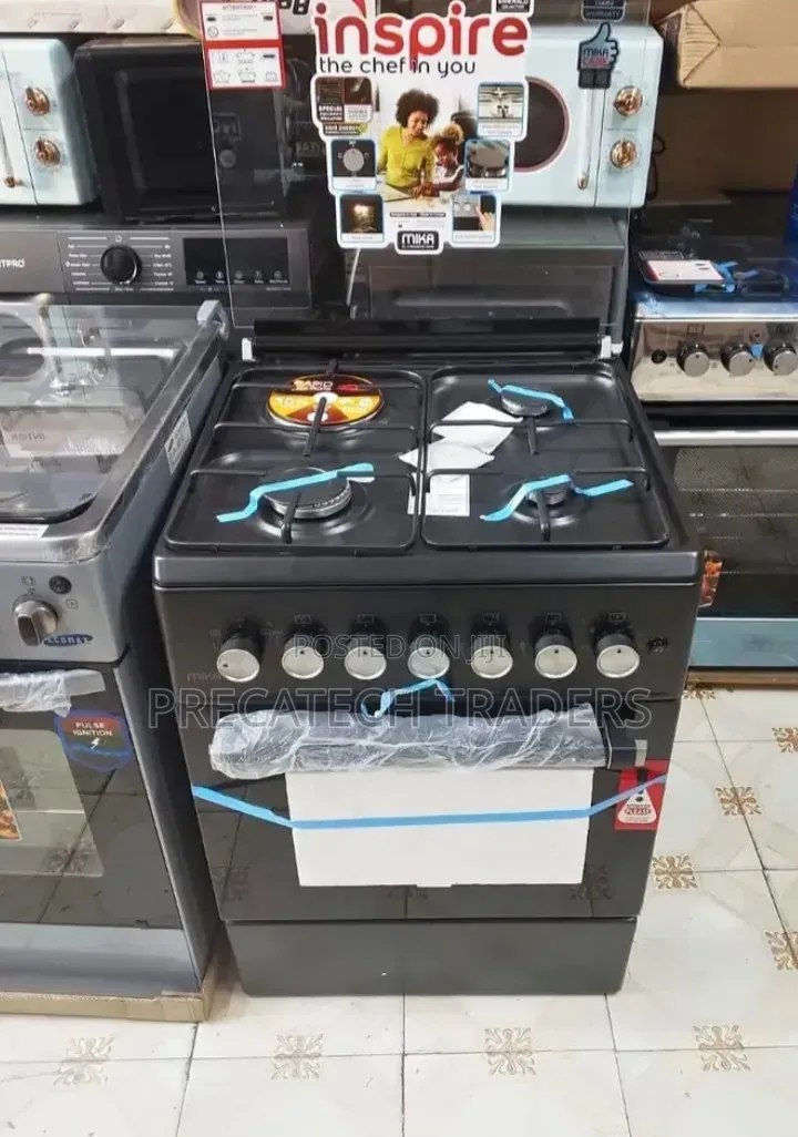 Mika 60x60 3+1 Jet Burner Cooker With Electric Oven