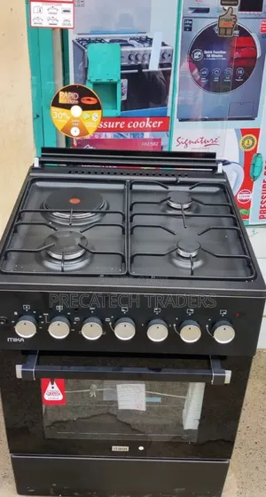 Mika 60x60 Freestanding Cooker – 4 Function Oven & Rotisserie