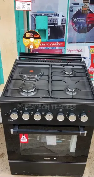 Mika 60x60 Freestanding Cooker – 4 Function Oven & Rotisserie