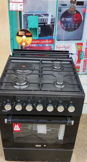 Mika 3+1 Standing Cooker 60x60 – Jet Burners & Rotisserie