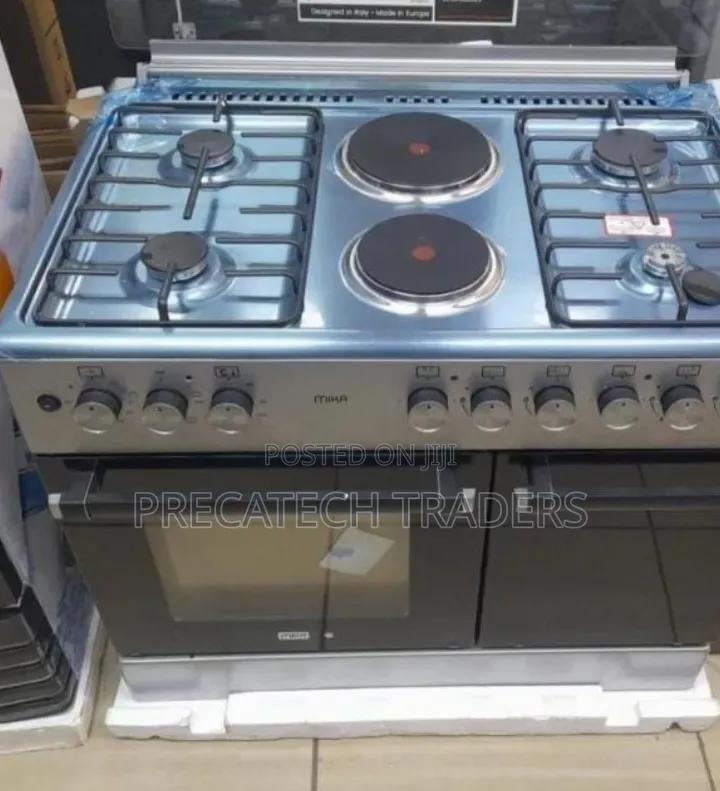 Mika 60x90 Gas & Electric Cooker – Auto Ignition & Rotisserie