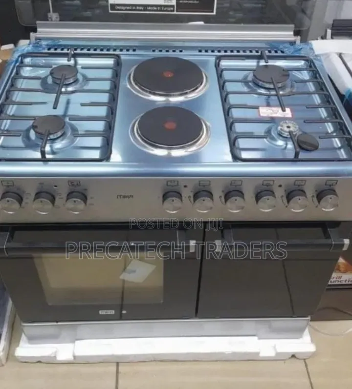 Mika 60x90 Gas & Electric Cooker – Auto Ignition & Rotisserie