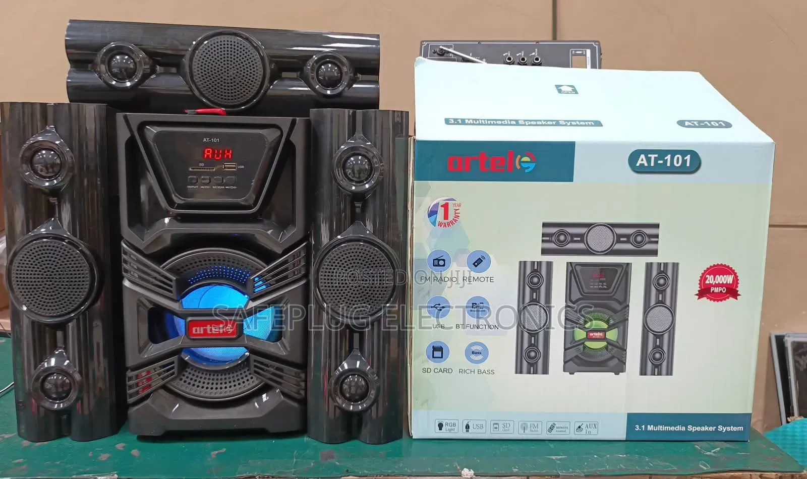 Artel 101 Home Theatre Woofer – Stylish & Powerful Sound System