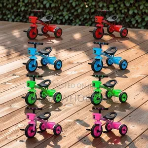 Light Weight Easy Grip Handlebars 1-3yrs Age 3 Wheels Kids Tricycles
