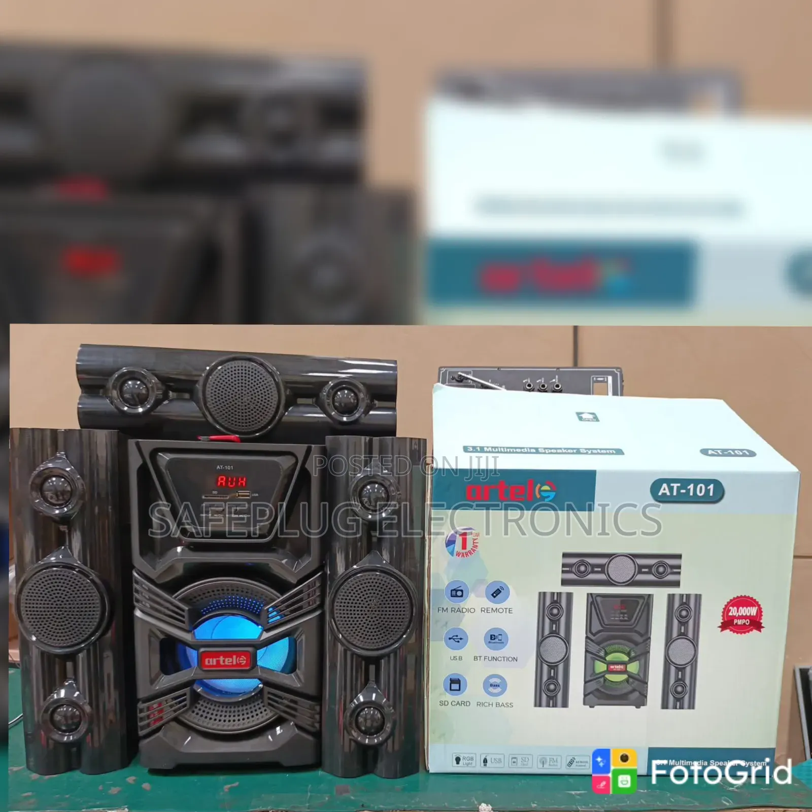 Artel 101 Multimedia Woofer – Deep Bass Home Speaker System