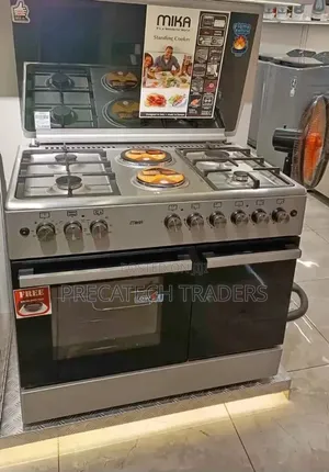 Mika 60x90 Freestanding Cooker – 4 Function Electric Oven