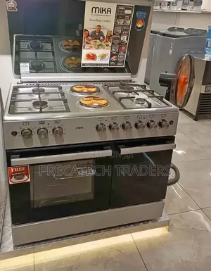 Mika 60x90 Freestanding Cooker – 4 Function Electric Oven
