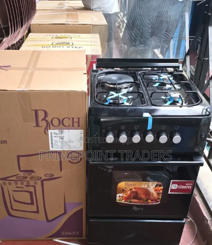 Roch Turkey 50×55 Freestanding Cooker – 3+1