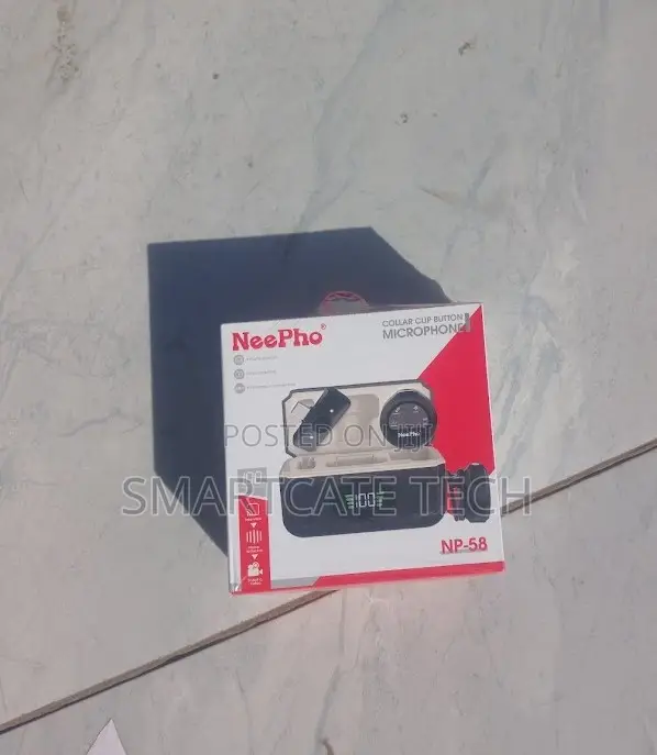 Neepho Wireless Microphone – Crystal Clear Sound for Every Recording