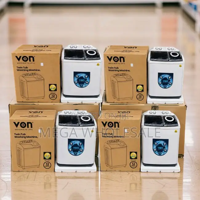 Factory Prices Strong Spin VON 10KG Twin Tub Washing Machines
