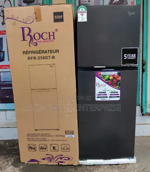 Roch 197 Litres Double Door Fridge NO FROST (5yr Warranty)