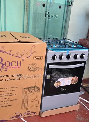 Roch 4 Burner Gas Cooker – Oven & Modern Design
