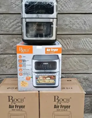 Roch 12L Digital Air Fryer & Grill – Multi-Function Cooker
