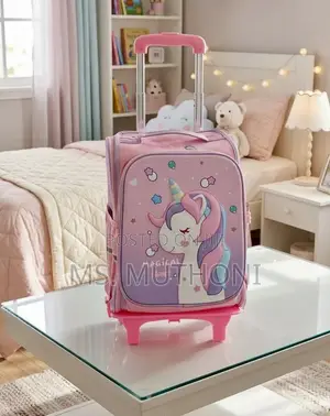 💗 Smooth Rolling School Backpack /Trolley Bah