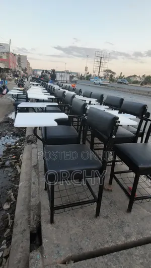 Black and White College Seats/ Lecture Seats