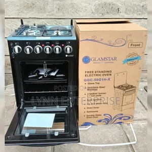 Glamstar Black Model  GGC-50G1H-X 50×55 Standing 3+1 Cooker