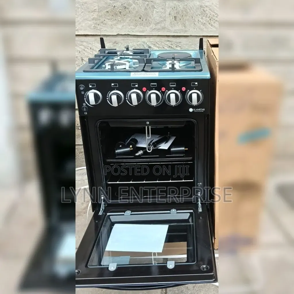 Glamstar Black Model  GGC-50G1H-X 50×55 Standing 3+1 Cooker