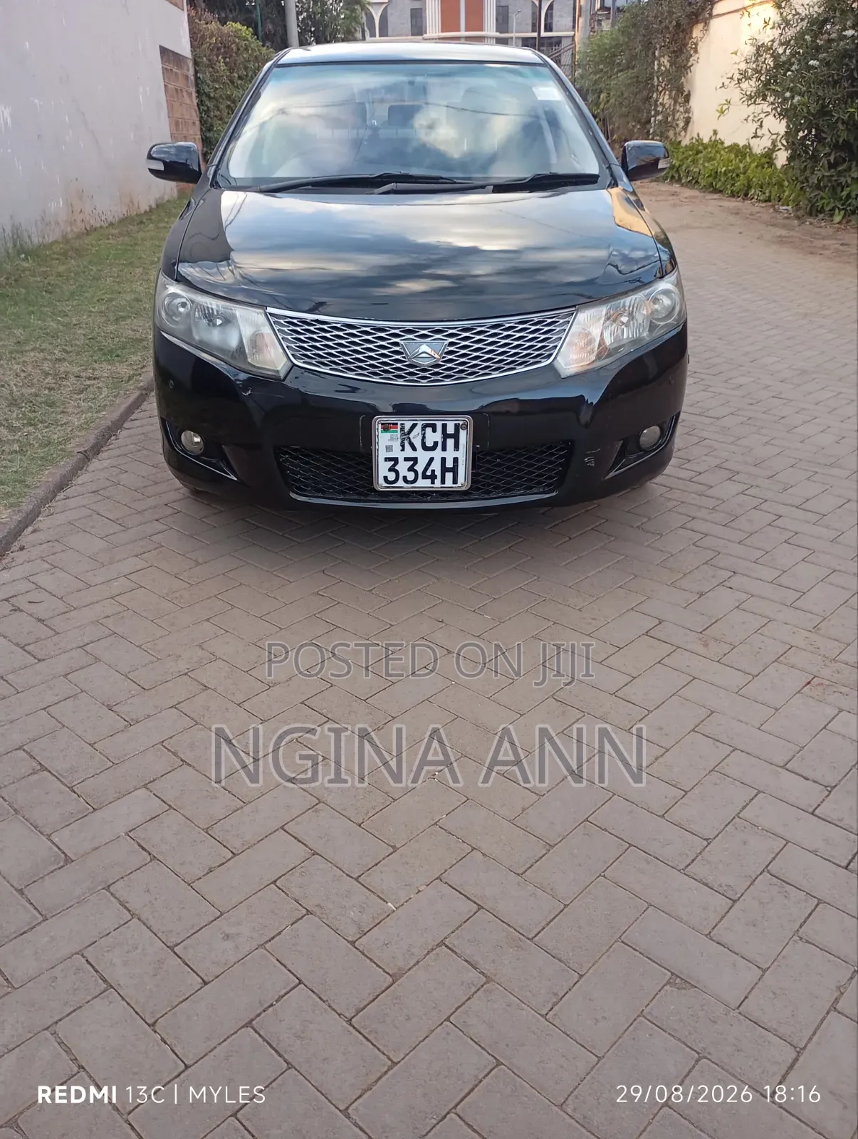 Toyota Allion 2009 Black