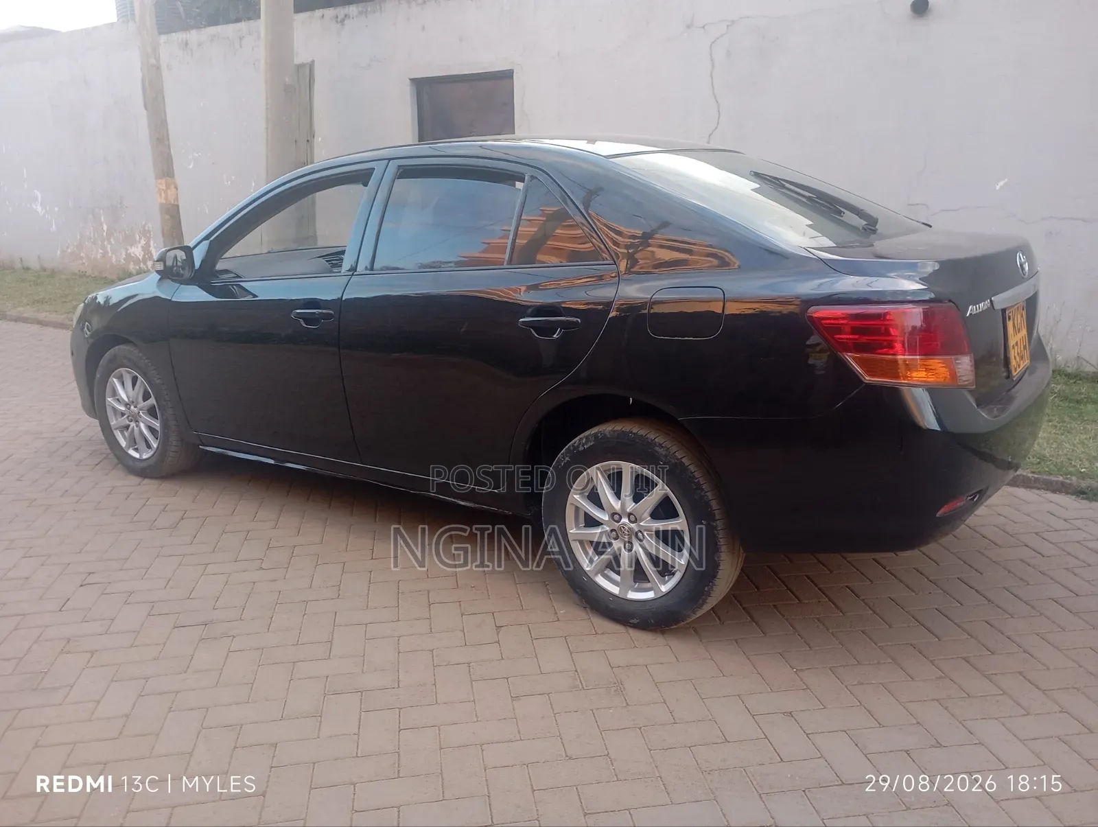 Toyota Allion 2009 Black