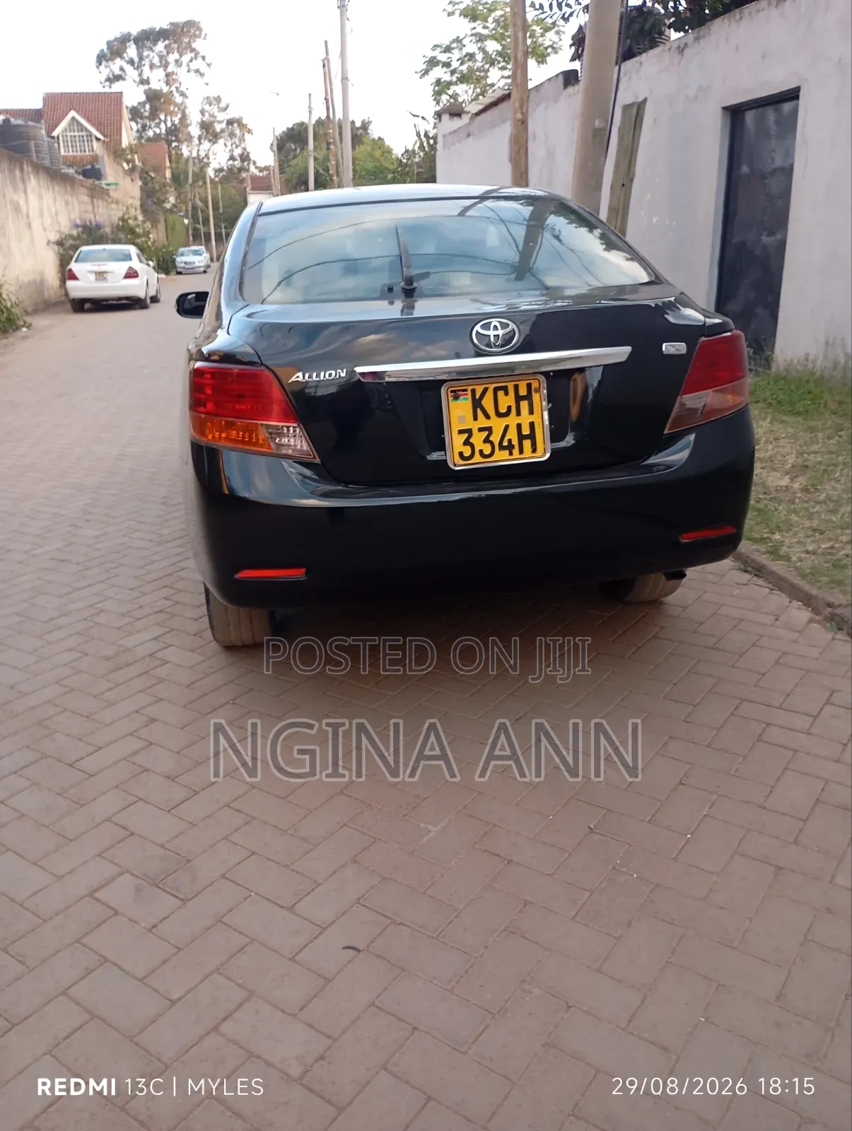 Toyota Allion 2009 Black