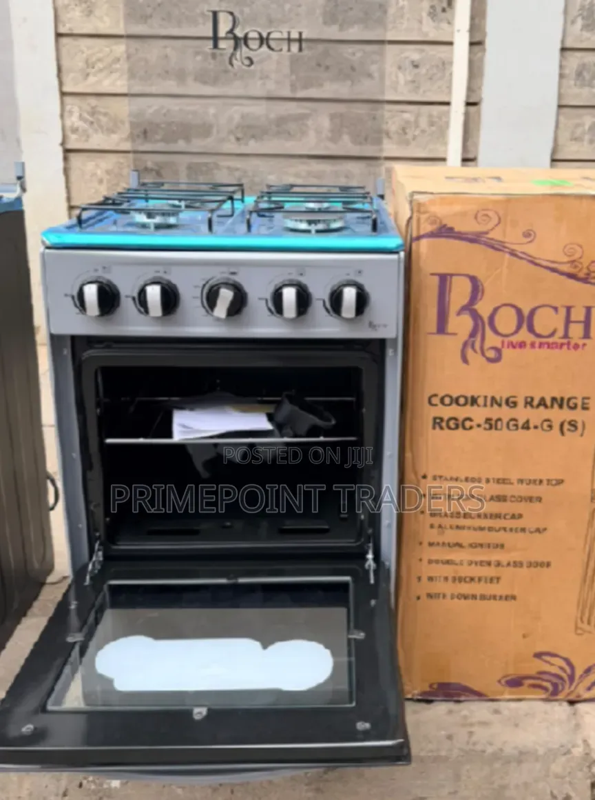 Roch 50×55 Full Gas Standing Cooker – Powerful & Convenient