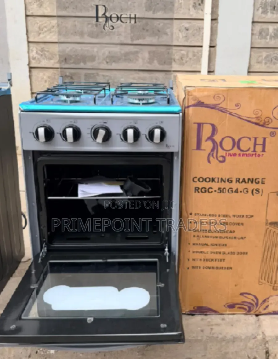 Roch 50×55 Full Gas Standing Cooker – Powerful & Convenient