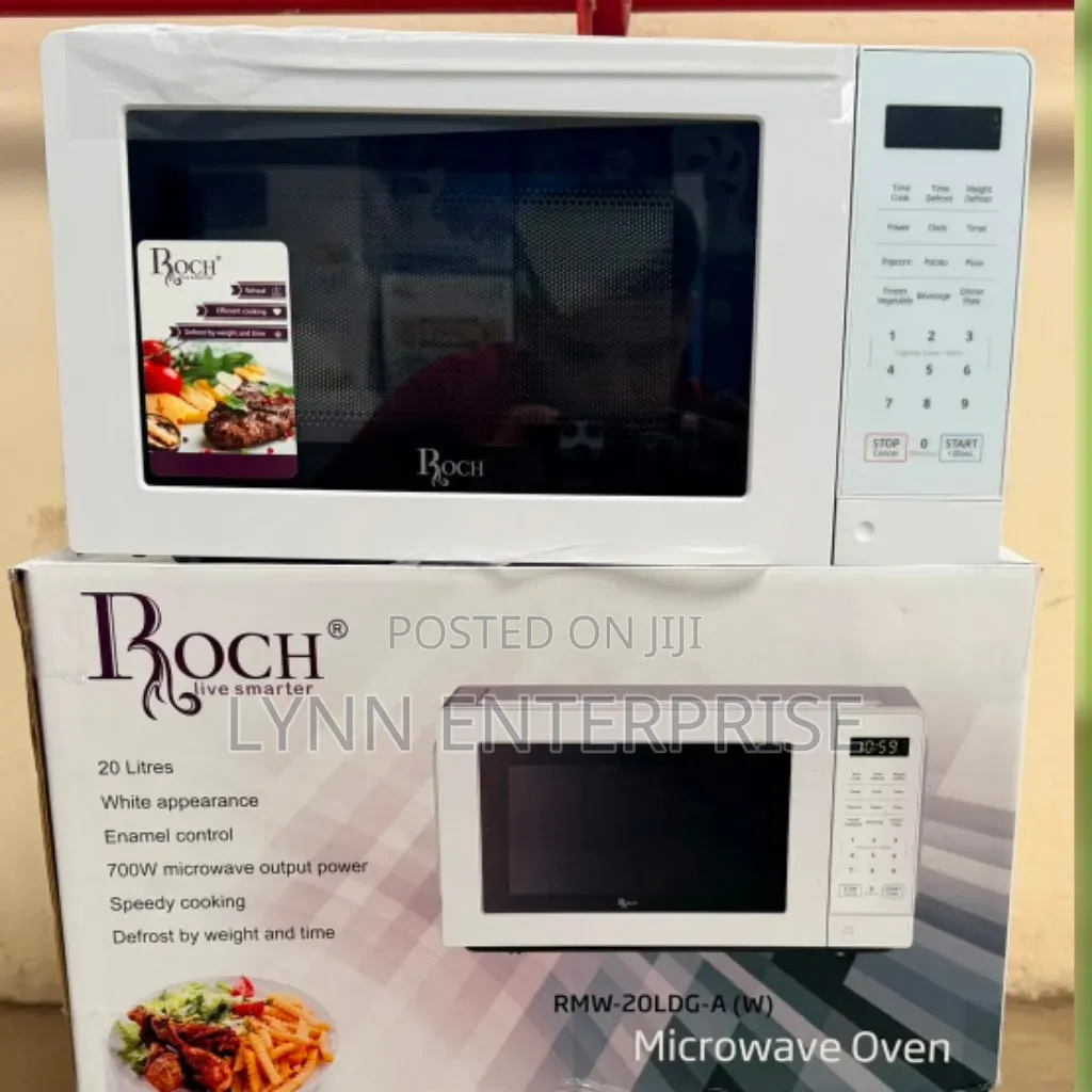 Roch Digital White Microwave Microwave 20Litres