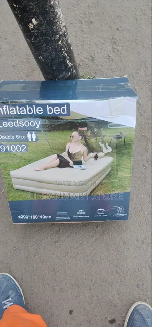5×6 Queen Inflatable Air Mattress With Electric Pump