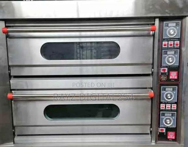 Commercial Electric Oven 2 Deck 4 Trays