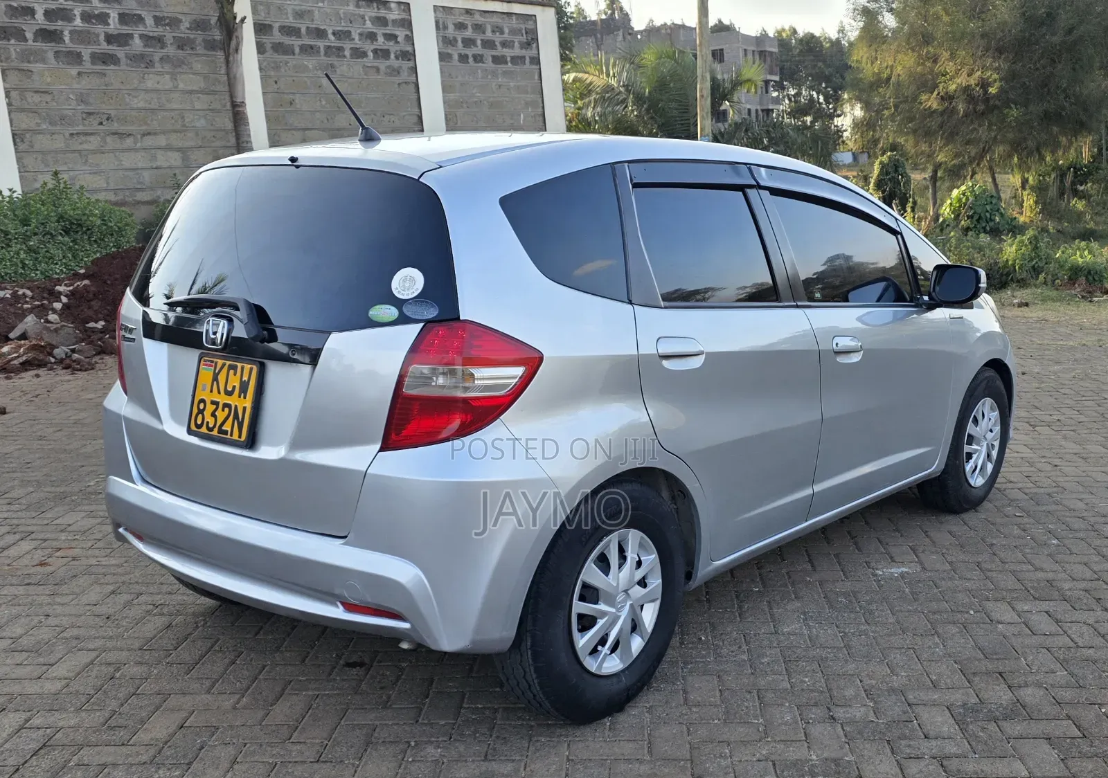 Honda Fit Automatic 2012 Silver