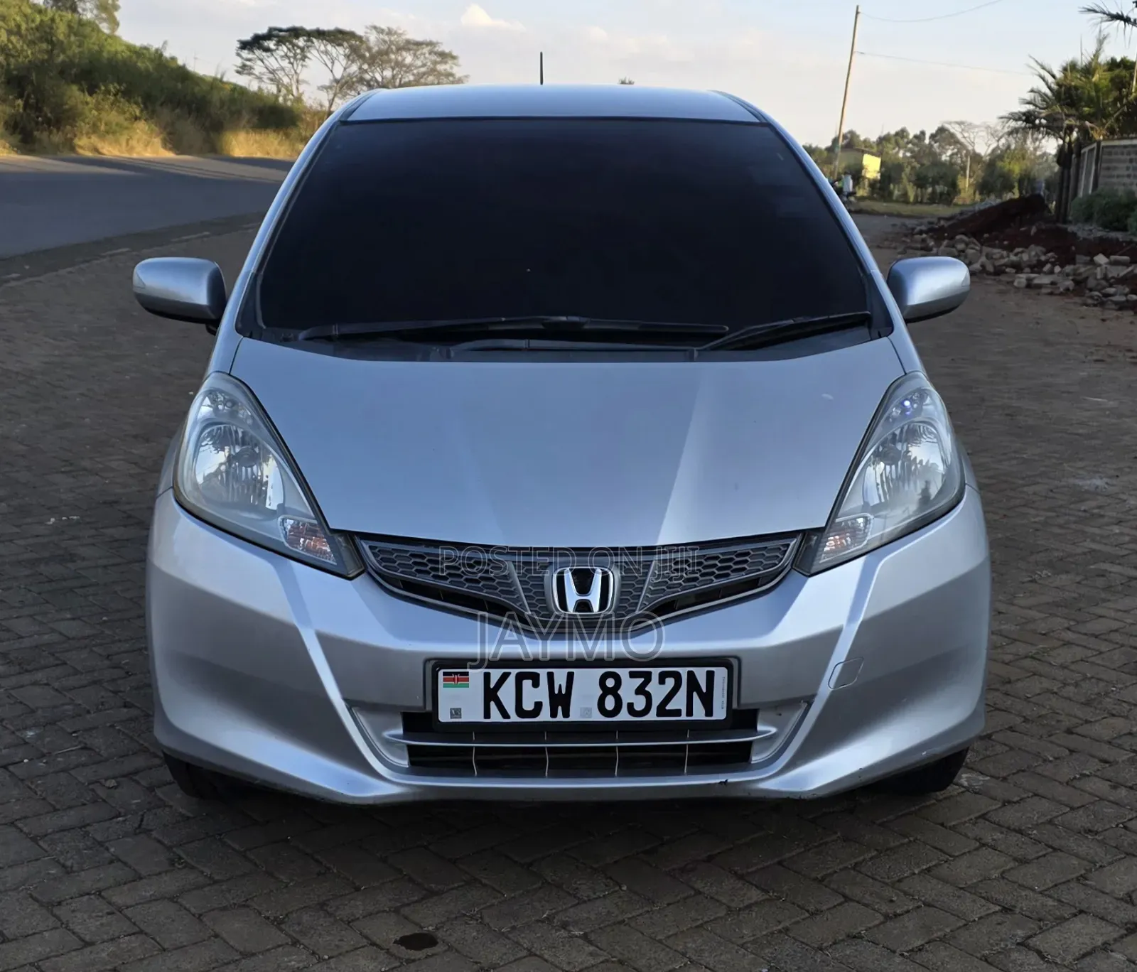 Honda Fit Automatic 2012 Silver