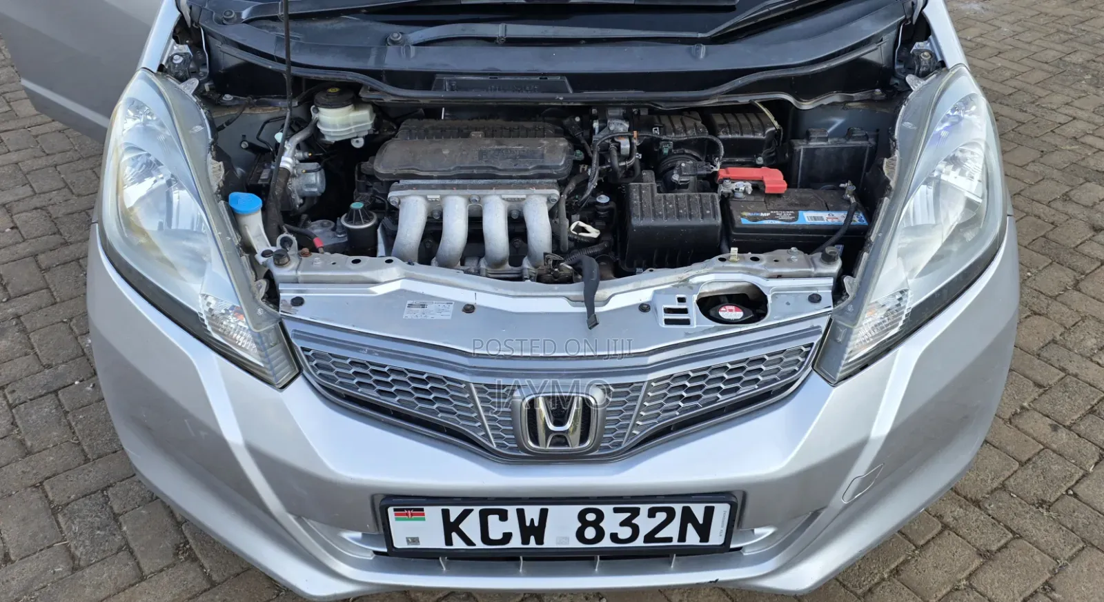 Honda Fit Automatic 2012 Silver