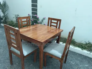 Brown 4 Seater Dining Table