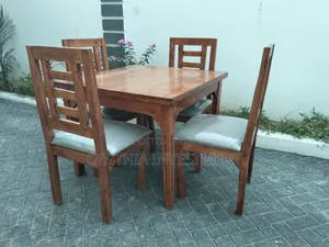 Brown 4 Seater Dining Table