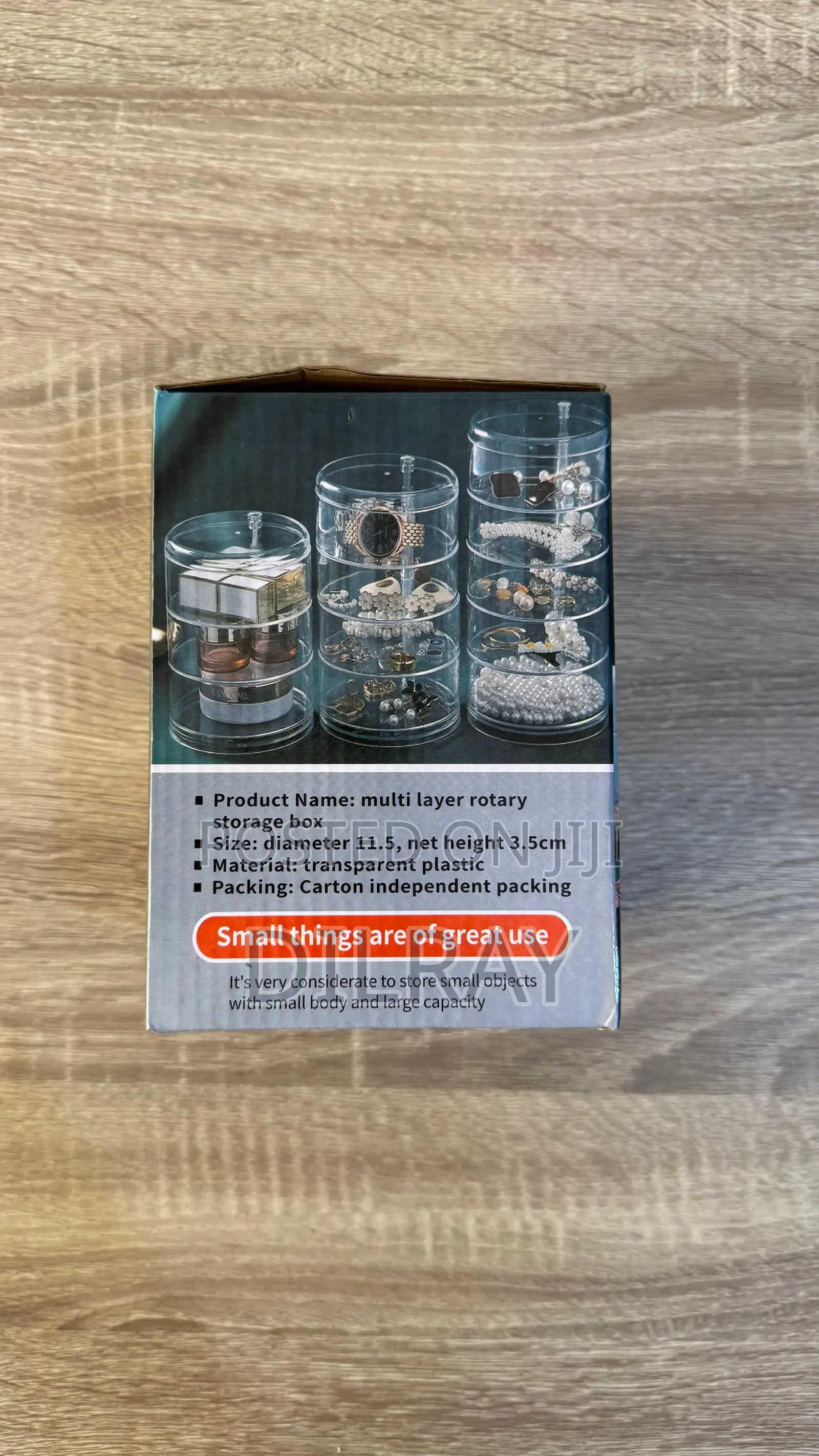 Rotating Jewelry Storage Box