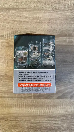 Rotating Jewelry Storage Box