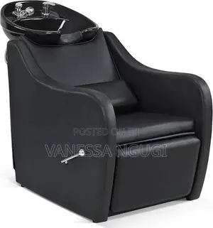 BarberPub Backwash Shampoo Station Chair