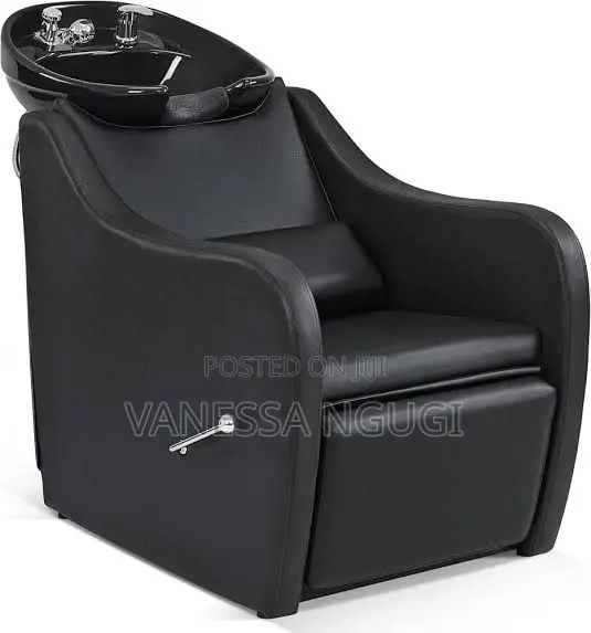BarberPub Backwash Shampoo Station Chair