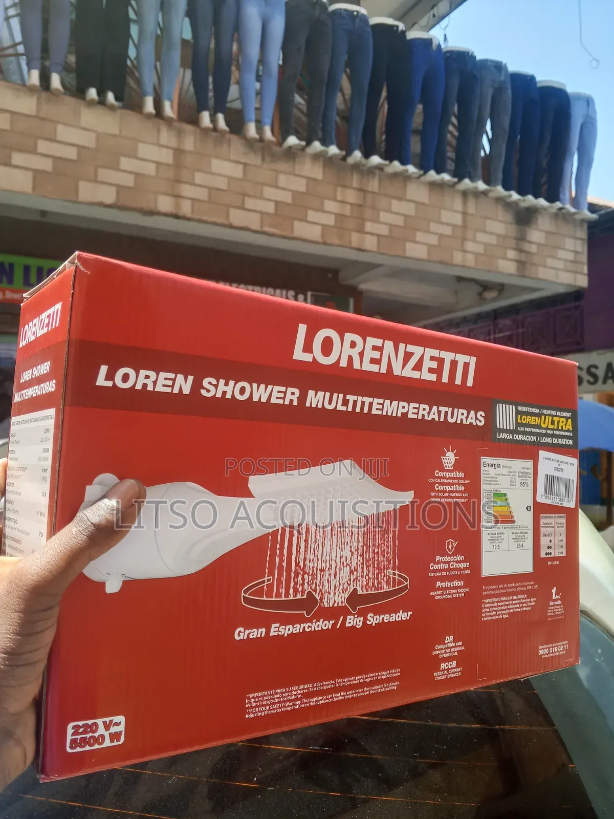 Lorenzetti Loren Shower Multitemperaturas 5500W 220V