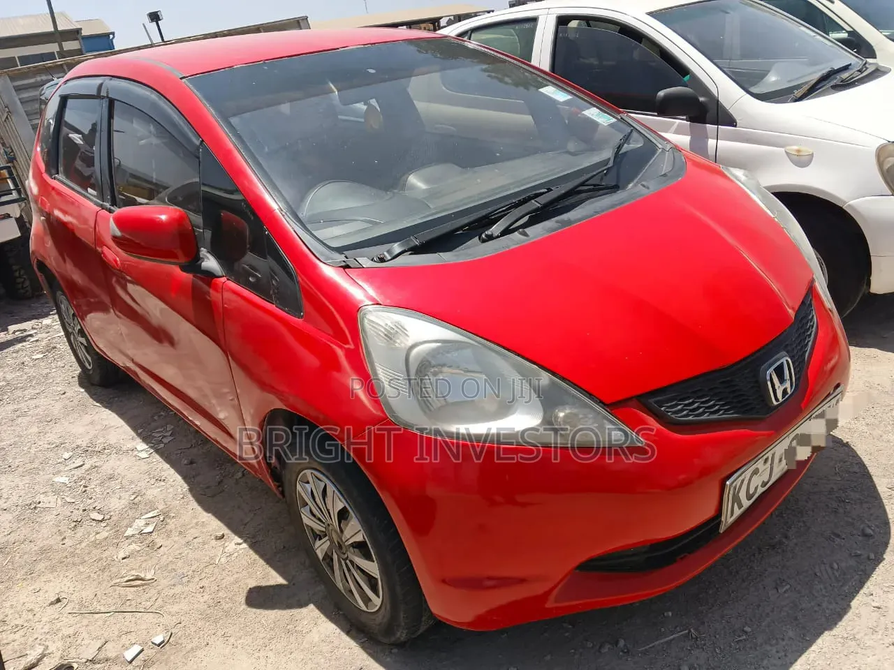Honda Fit 2012 Red