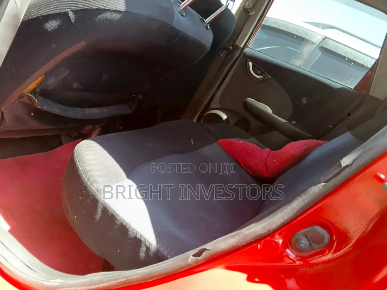 Honda Fit 2012 Red
