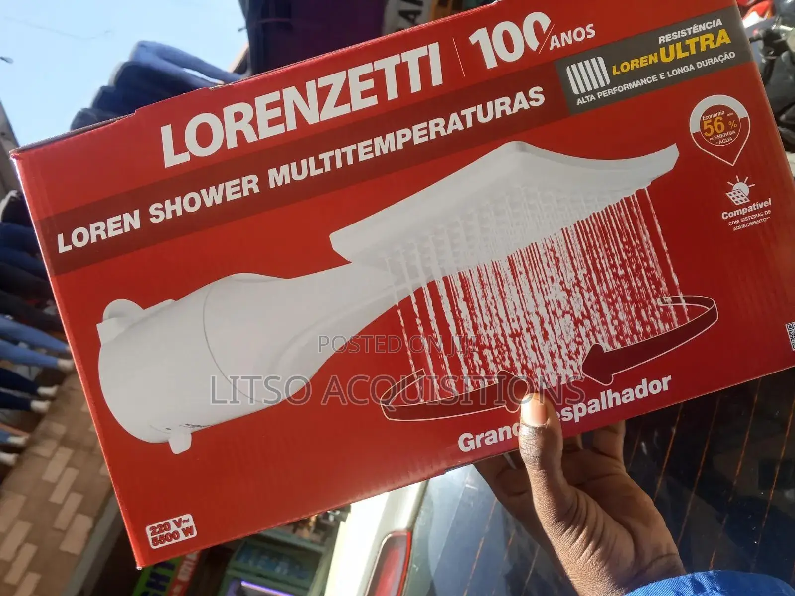 Lorenzetti Loren Shower Multitemperaturas 5500W 220V