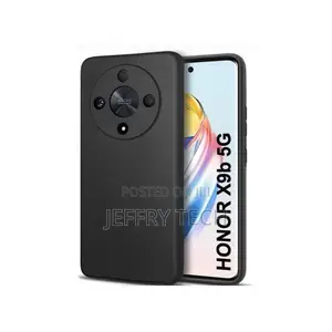Silicon Back Case for Huawei Honor X9B 5g - Black
