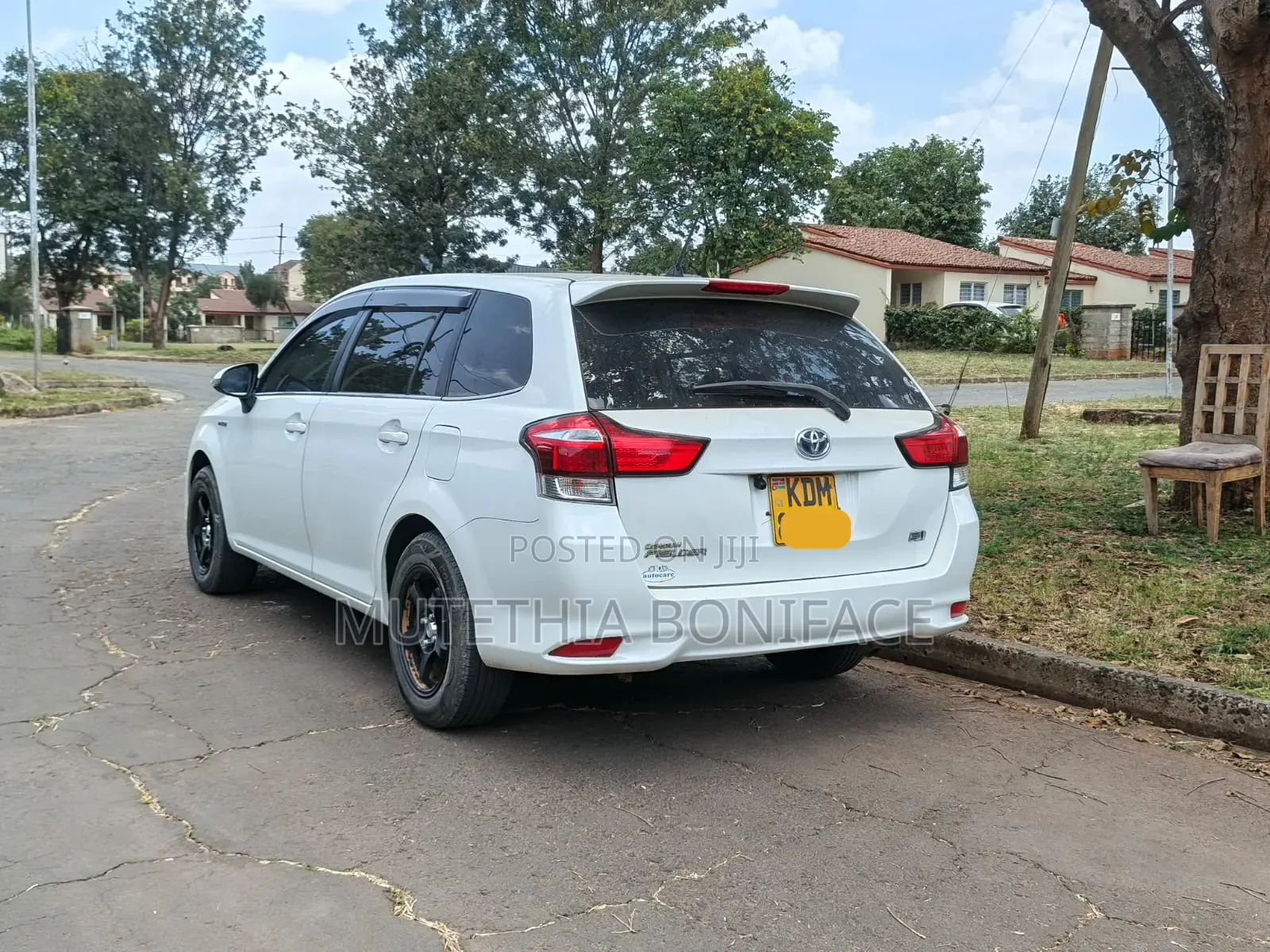 Toyota Corolla Fielder 2017 White