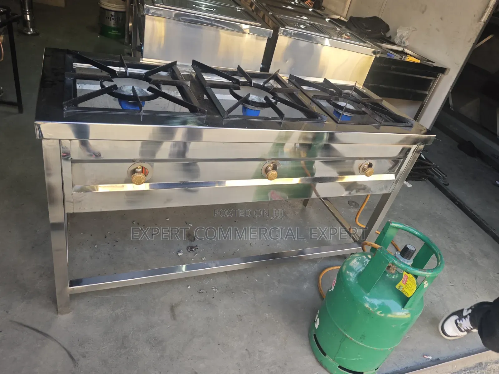 High Pressure Three Burner
