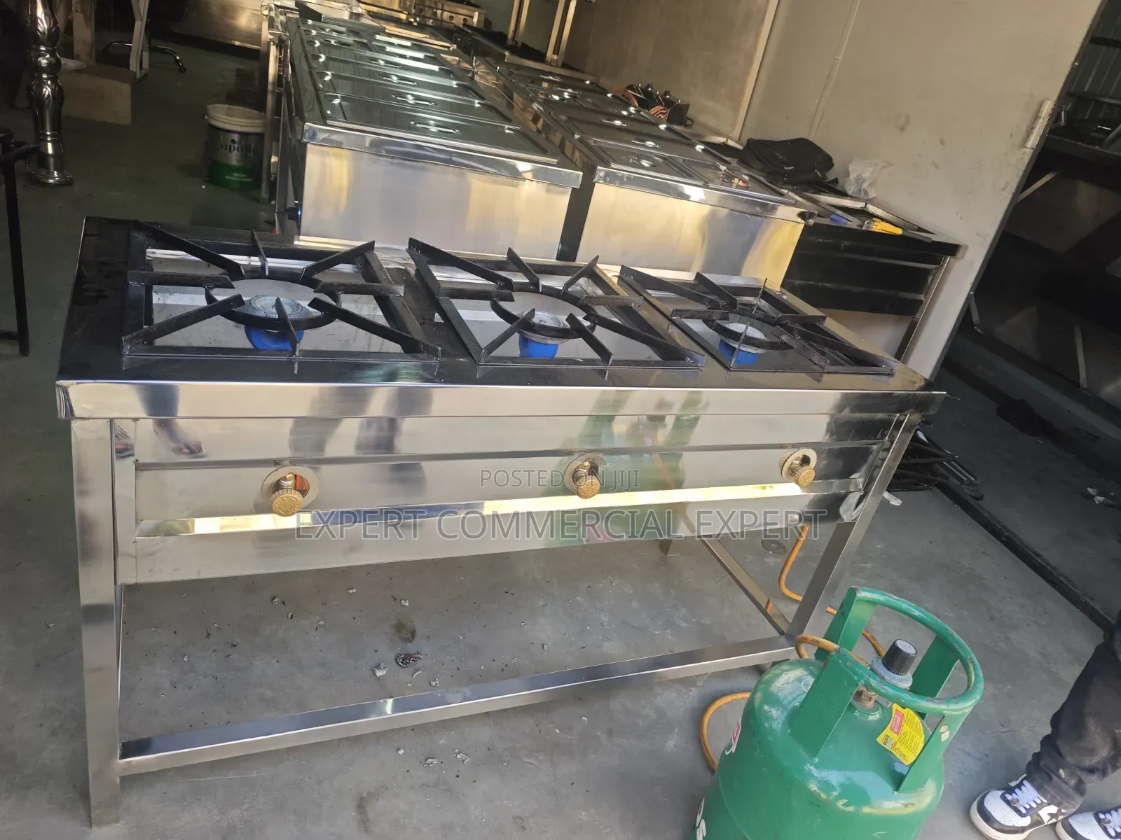 High Pressure Three Burner
