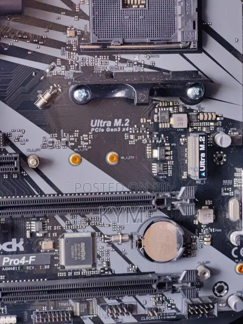 ASRock B450M Pro4 F AM4 Motherboard