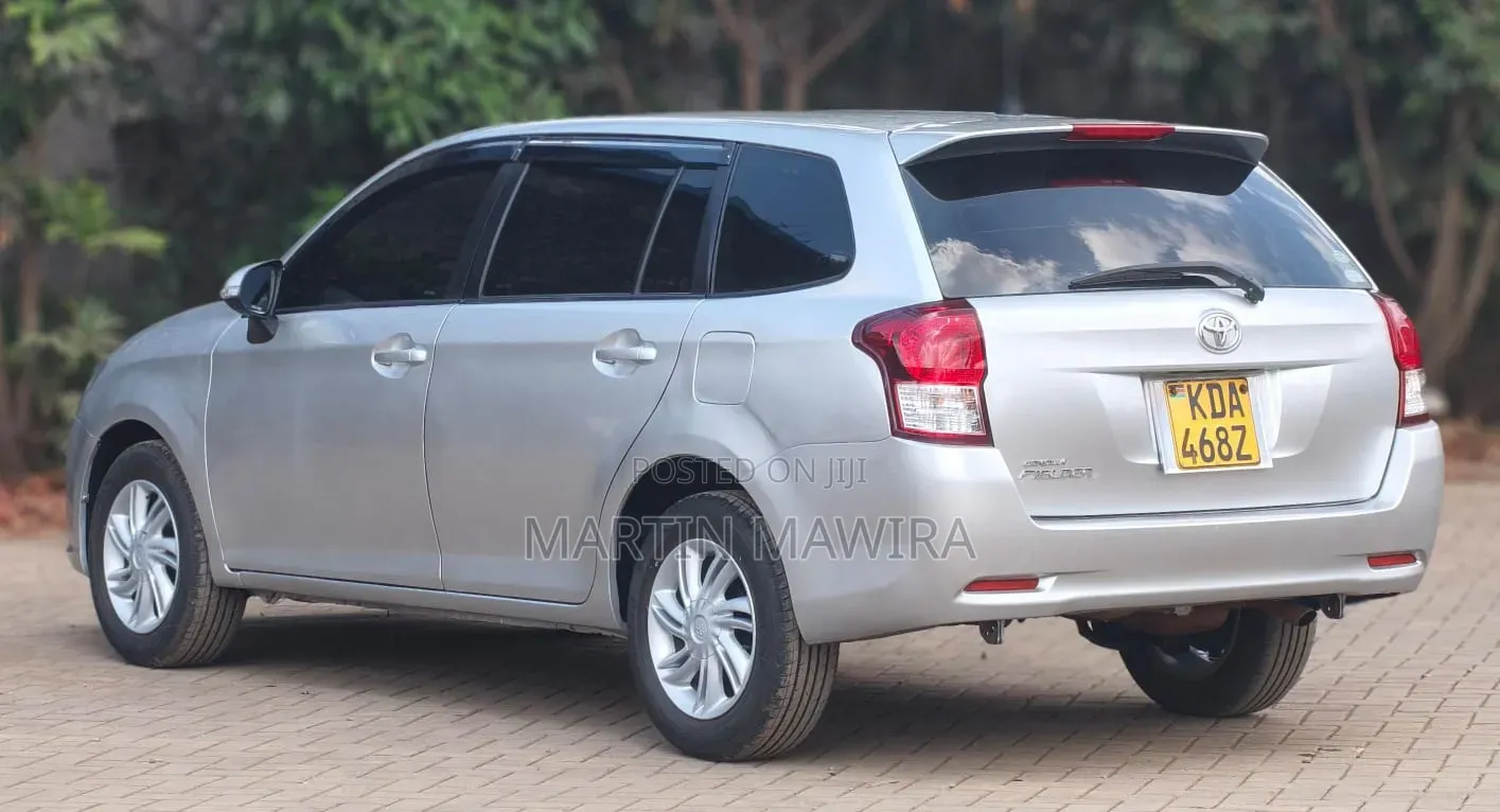 Toyota Corolla Fielder 2013 Silver