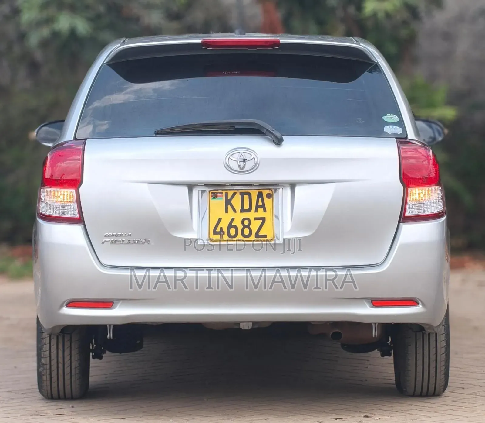 Toyota Corolla Fielder 2013 Silver