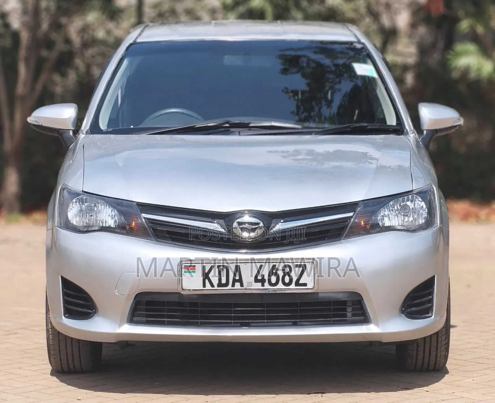 Toyota Corolla Fielder 2013 Silver